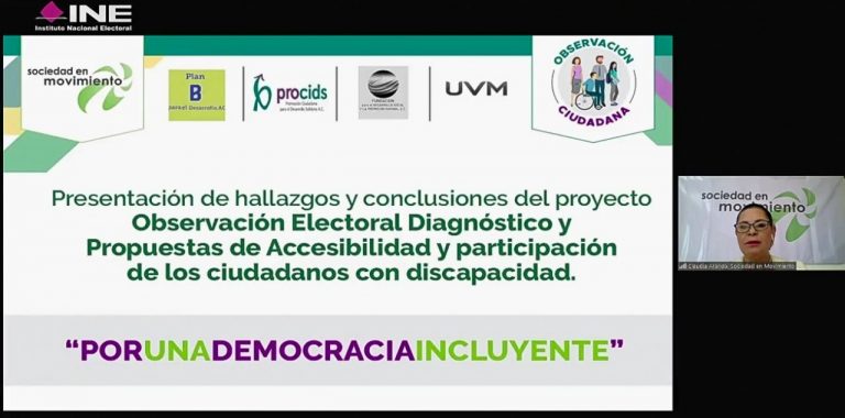 Claudia Aranda, Sociedad en Movimiento.