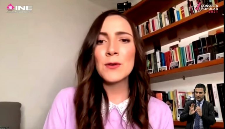 Luisa Cantú, Moderadora.