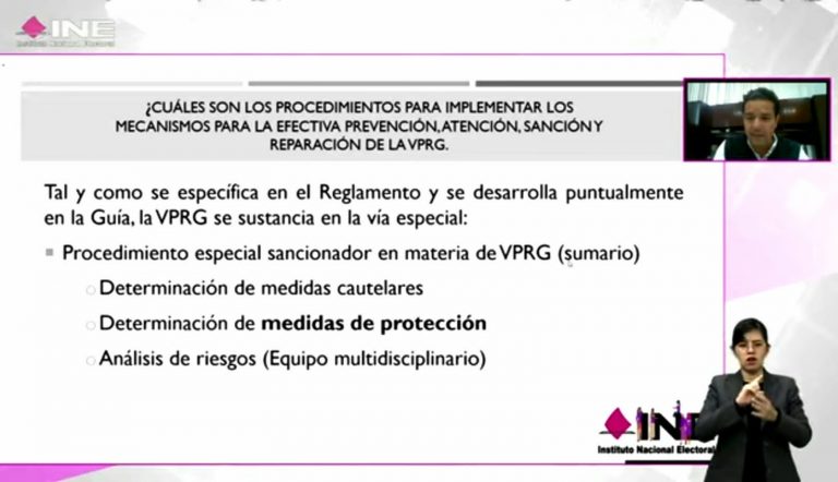 Presentación de Carlos Alberto Ferrer Silva, Titular de la Unidad Técnica de lo Contencioso Electoral en el INE.