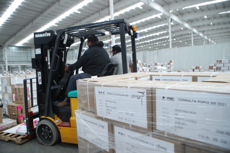 Inicio de la distribución de papeletas, documentos y material para la Consulta Popular del próximo 1 de agosto