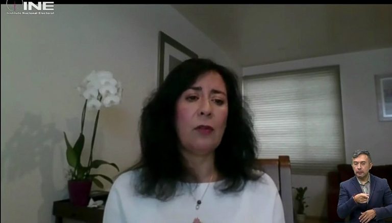 Presentación de Laura Liselotte Correa de la Torre, Directora de la Unidad Técnica de Igualdad de Género y no discriminación en el INE.