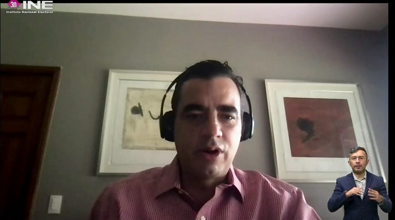 Patricio Ballados, Director Ejecutivo de Prerrogativas y Partidos Políticos en el INE.