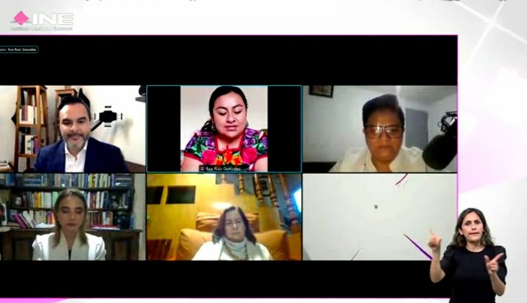 Evento “Difusión de los derechos políticos y electorales de las mujeres indígenas y afroamericanas”.