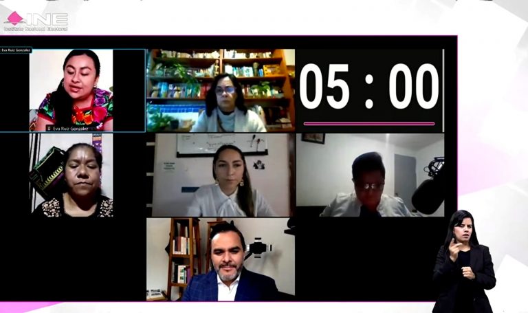 Evento “Difusión de los derechos políticos y electorales de las mujeres indígenas y afroamericanas”.