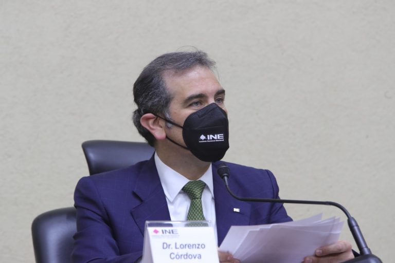 Lorenzo Córdova Vianello, Consejero Presidente.