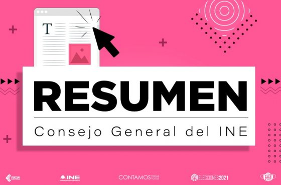 Banner de Resumen de la Sesión del Consejo General