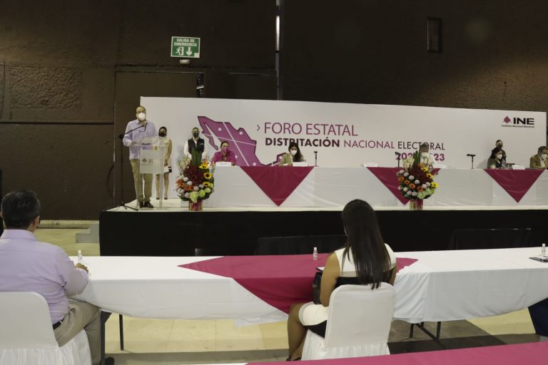 Foro de Distritación Nacional Electoral 2021-2023, Villahermosa, Tabasco.