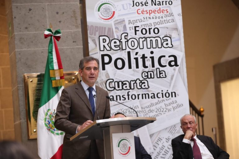 Lorenzo Córdova Vianello, Consejero Presidente del INE.