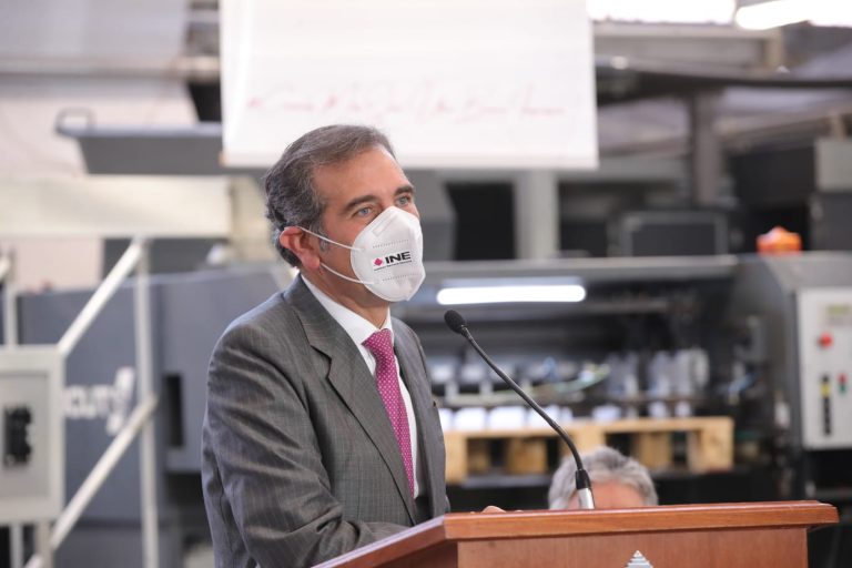 Lorenzo Córdova Vianello, Consejero Presidente del INE.