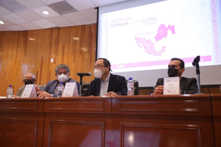 Foro de Distritación Electoral Nacional 2021-2023, Toluca, Estado de México.