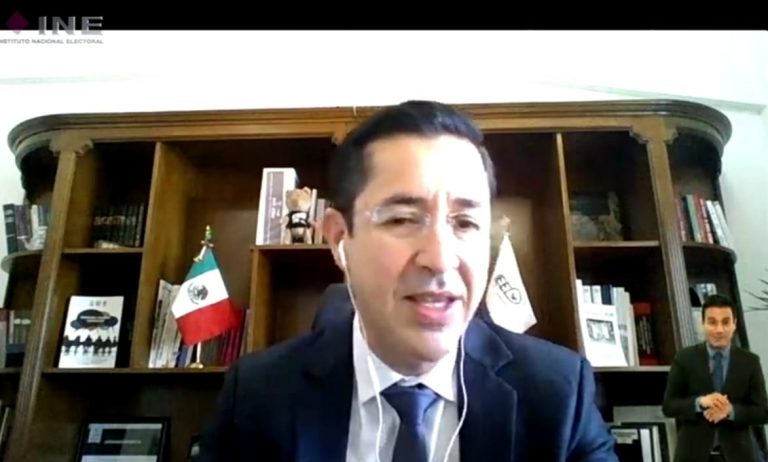 Luis Fernando Landeros Ortiz, Consejero Presidente del IEEAGS.