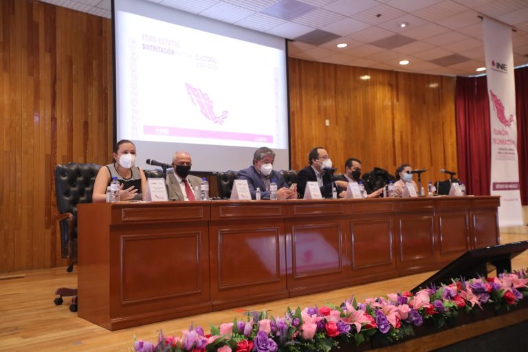 Foro de Distritación Electoral Nacional 2021-2023, Toluca, Estado de México.