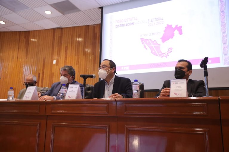 Foro de Distritación Electoral Nacional 2021-2023, Toluca, Estado de México.