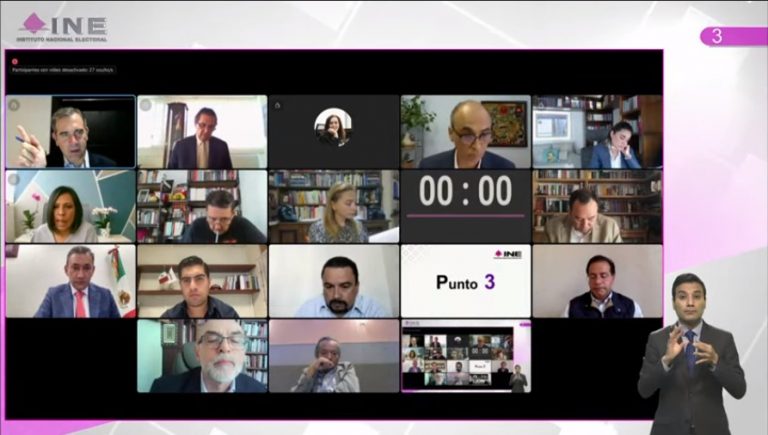 Sesión Extraordinaria del Consejo General.