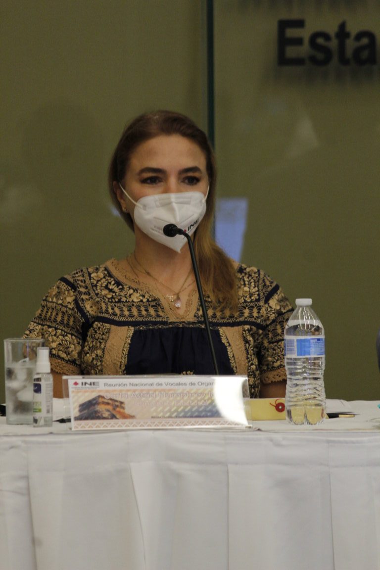 Consejera Electoral Carla Humphrey Jordan.