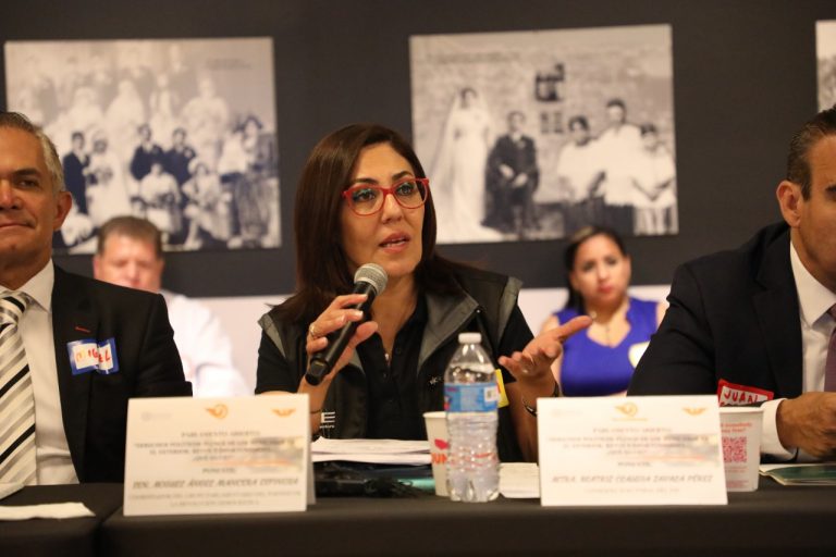 Consejera Ellectoral Claudia Zavala Pérez