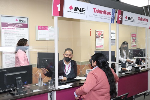 Módulo de Atención Ciudadana del INE en BC
