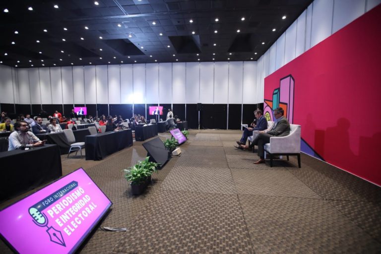 Clausura del Foro Internacional Periodismo e Integridad Electoral.