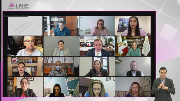 Vigésima Primera Sesión Ordinaria del Observatorio de Participación Política de las Mujeres en México (OPPMM).