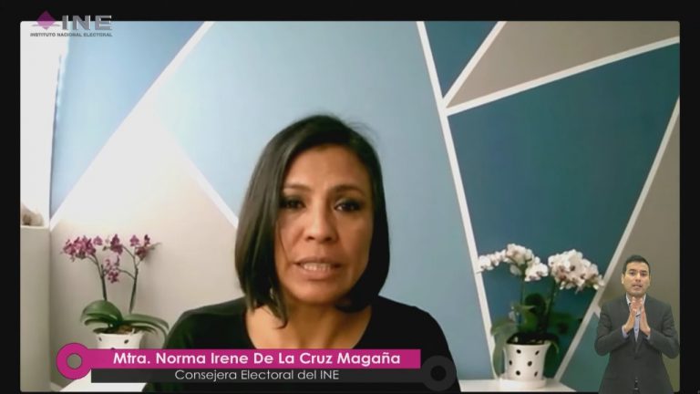 Norma Irene De La Cruz Magaña, Consejera Electoral del INE.