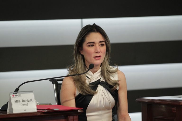 Dania Ravel Cuevas, Consejera Electoral del INE.