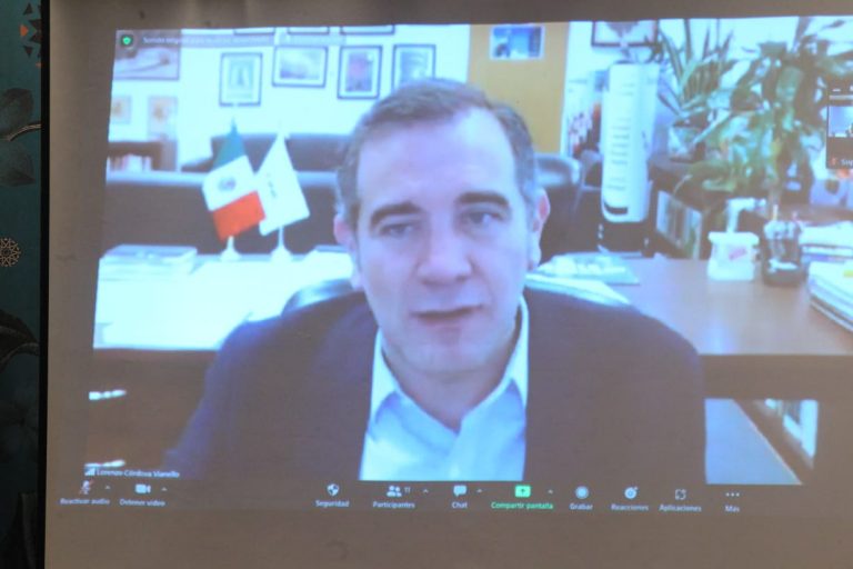 Lorenzo Córdova Vianello, Consejero Presidente del INE.