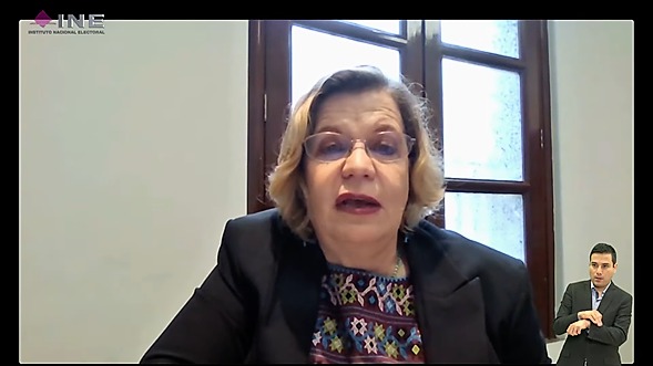 Nadine Gasman Zylbermann, Presidenta de INMUJERES.