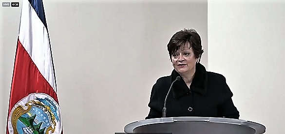 Eugenia María Zamora Chavarría, Presidenta del Tribunal Supremo de Elecciones de Costa Rica.