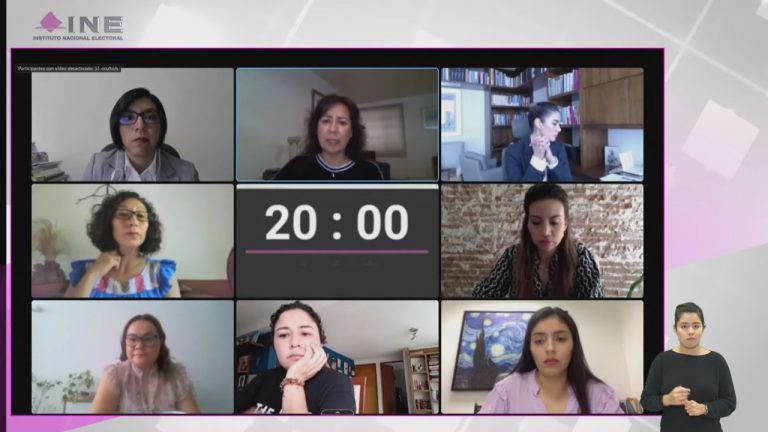 Panel 1: Impacto de la violencia de género y la violencia política en los derechos político-electorales de las mujeres.