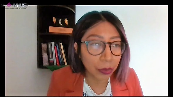 Emeralda Estrada, INE.