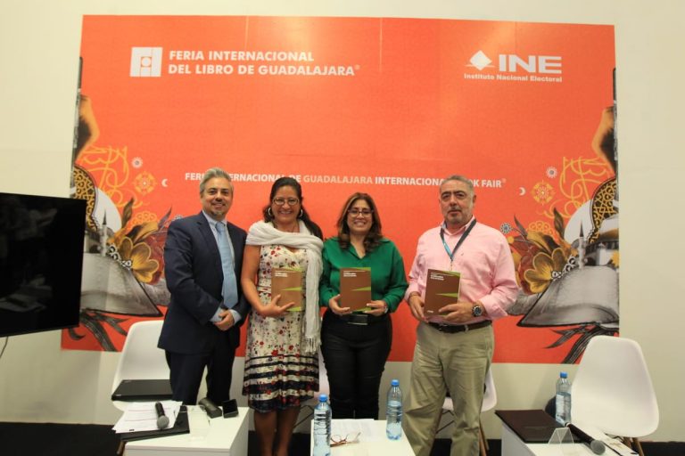 Presentación editorial "Las culturas políticas de las y los mexicanos" en el marco de la Feria Internacional del Libro de Guadalajara.