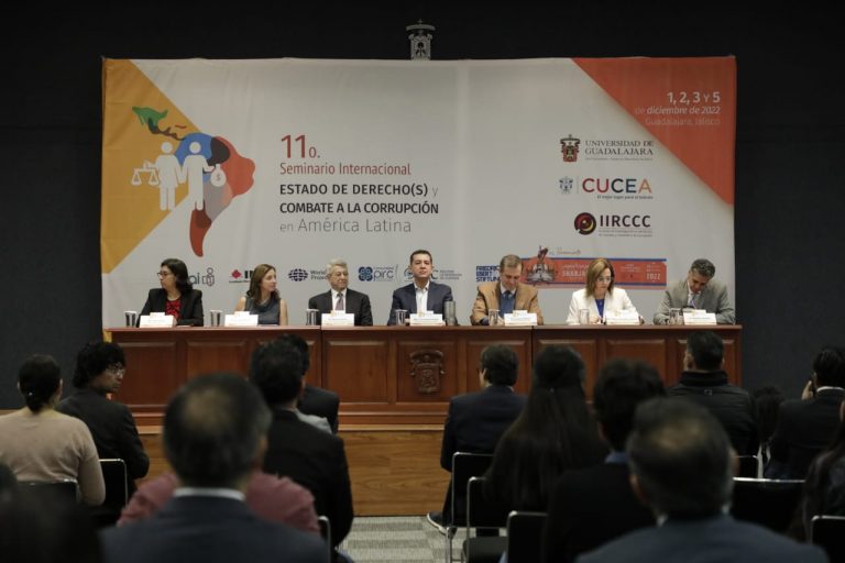 Inauguración del 11º Seminario Internacional Estado de Derecho(s) y combate a la corrupción en América Latina