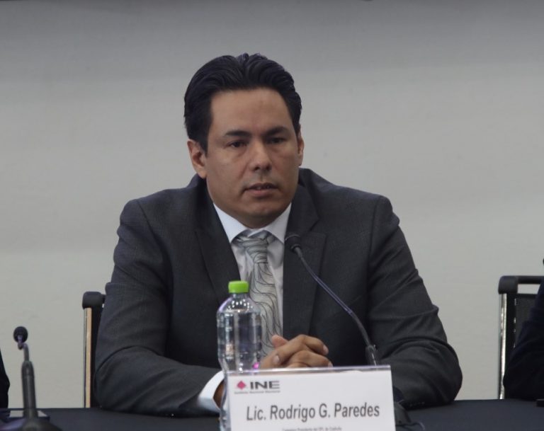 Rodrigo Paredes Consejero Presidente del OPL del Estado de Coahulia.