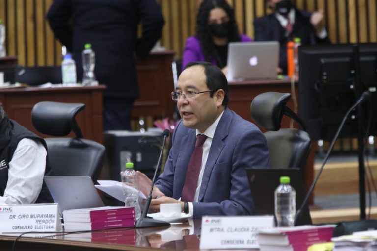 Ciro Murayama Rendon, Consejero Electoral.
