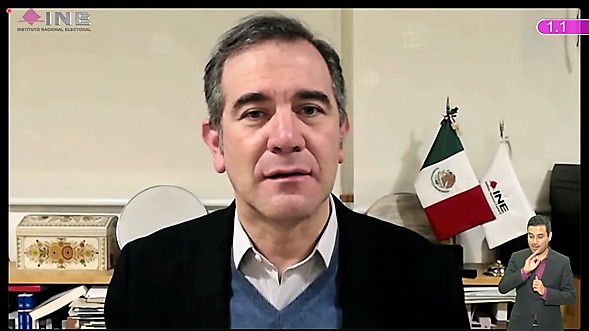 Lorenzo Córdova Vianello, Consejero Presidente.