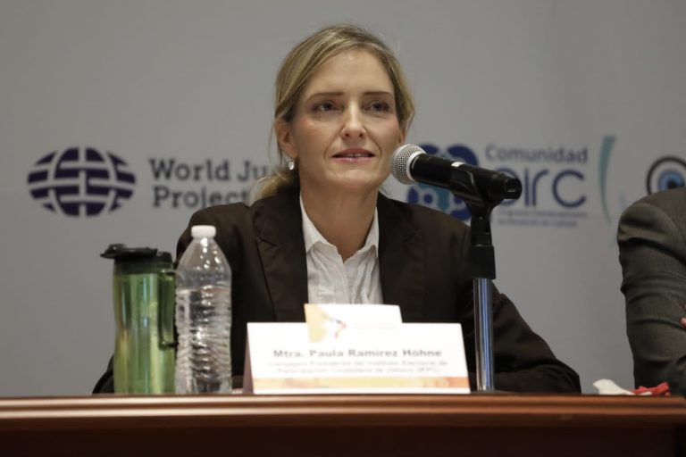 Paula Ramírez Höhne, Consejera Presidenta del Instituto Electoral de Participación Ciudadana de Jalisco.