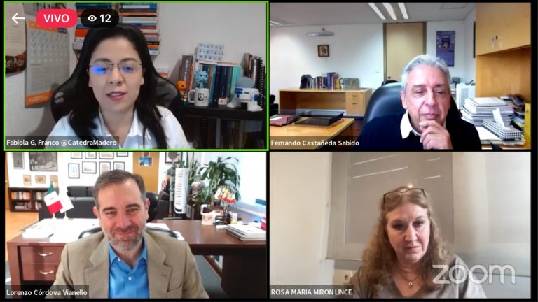 Conferencia Magistral ofrecida por el Dr. Lorenzo Córdova Vianello, en el marco del Seminario "Los estados en 2022, la nueva distribución partidista".