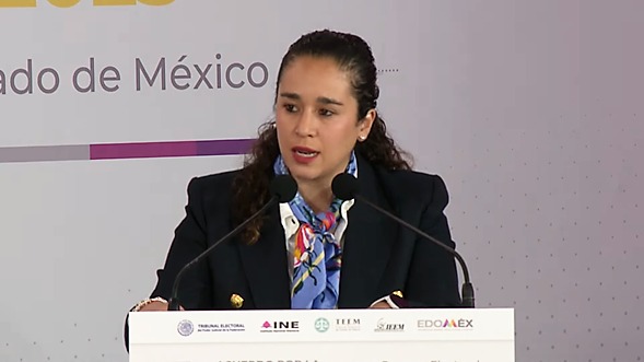 Amalia Pulido Gómez, Consejera Presidenta del IEEM.