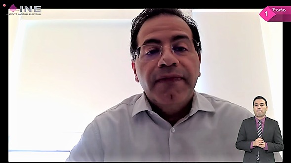 José Roberto Ruíz Saldaña, Consejero Electoral.