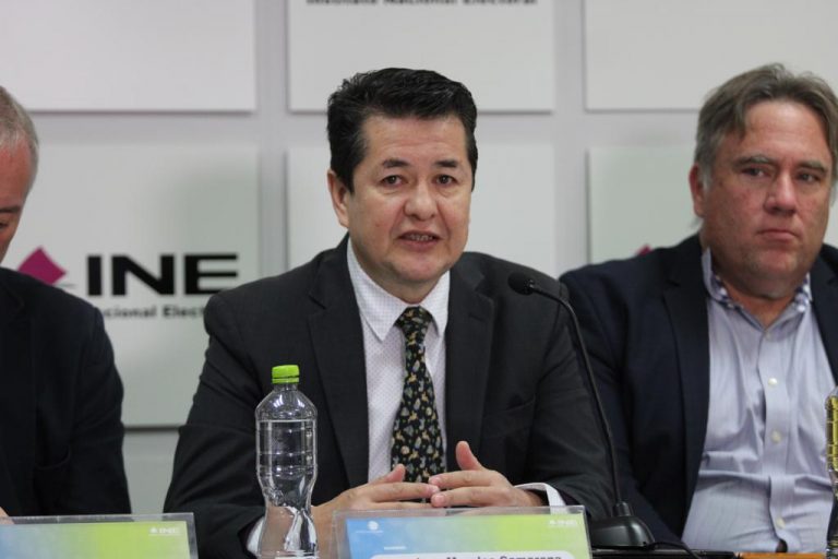 Francisco González Camarena, Director de Educación Cívica y Participación Ciudadana del INE.