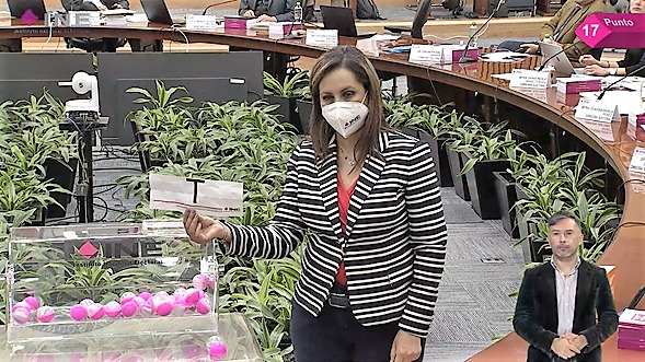 Sorteo de la letra, a partir de la cual se seleccionará a la ciudadanía que integrará las Mesas Directivas de Casilla en el Proceso Electoral Local 2022-2023.