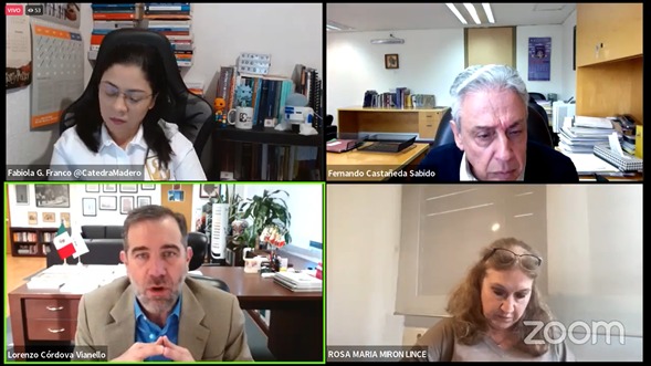 Ponencia de Lorenzo Córdova Vianello, Consejero Presidente del INE.