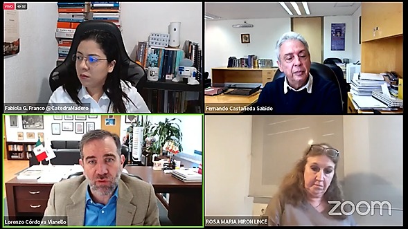 Conferencia Magistral ofrecida por el Dr. Lorenzo Córdova Vianello, en el marco del Seminario "Los estados en 2022, la nueva distribución partidista".