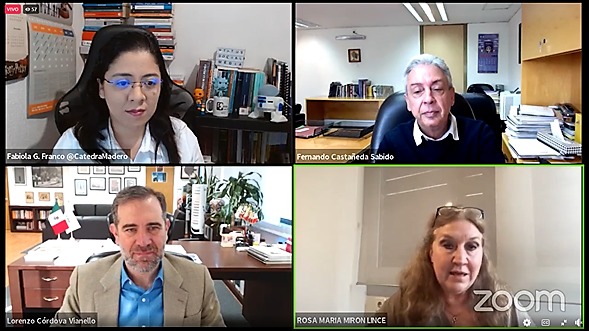 Conferencia Magistral ofrecida por el Dr. Lorenzo Córdova Vianello, en el marco del Seminario "Los estados en 2022, la nueva distribución partidista".