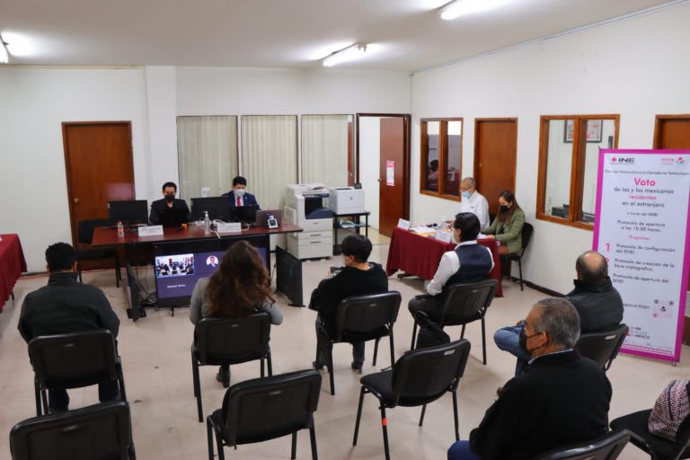 Recepciob del voto electrónico por internet desde el extranjero para la elección de una Senaduria en Tamaulipas