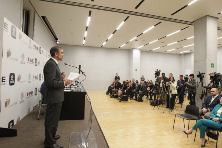 Lorenzo Córdova Vianello, Consejero Presidente del INE.