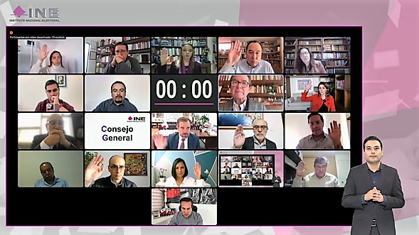 Sesión Extraordinaria del Consejo General.