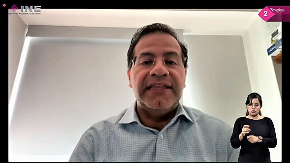 José Roberto Ruíz Saldaña, Consejero Electoral.