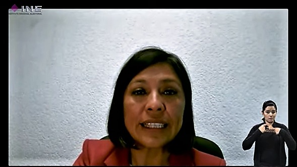 Norma Irene de la Cruz Magaña, Consejera Electoral del INE.