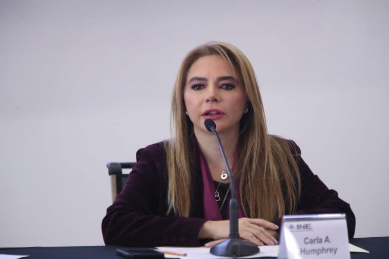 Carla Humphrey Jordan, Consejera Electoral del INE.